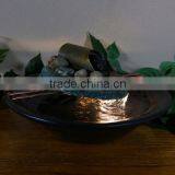 Soothing Balance Slate Tabletop Water Fountain With LED Light thumbnail-2