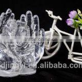 Acrylic ClearLED LIGHTED MERRY CHRISTMAS Sets of Hand for Indoor Decoration thumbnail-1