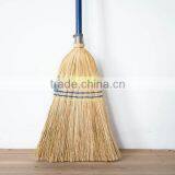 Roofer Detachable Steel Handle Hard Bristle Broom thumbnail-1