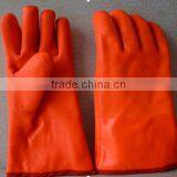 Long Sleeve Fluorescent Pvc Winter Use Gloves thumbnail-2