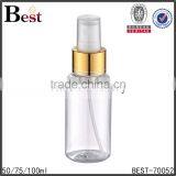 2017 Hot New Products Cosmetic Toner Fragrance Perfume Pet Plastic Cap Clear Aluminum 100ml Plastic Spray Bottle Personal Care thumbnail-4