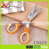 Factory High Quality Colorful Soft Handle Stainless Steel Blade Students Scissors thumbnail-1