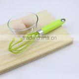 Green Silicone 5 Wire Loops Mini Wire Whisk for Egg thumbnail-6