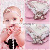 Elastic Crown Headband Baby Girl Tiara Headband for Hair Newborn Hair Bows Wholesale thumbnail-1