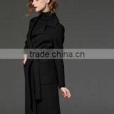 European Winter Coat Trench Oversize Warm Long Coat Women Wool Coat Outwear thumbnail-2
