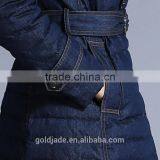 Hooded Thick Fashion Women's Clothing Denim Down Jacket Women Winter Down Jacket thumbnail-4