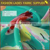 100%poly Rayon Print Fabric Digital Print Fabrics Rayon Challis Fabric thumbnail-4