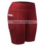 Wholesale Quick Dry Polyester/spandex Women Gym Sport Shorts With Pockets thumbnail-4