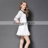 Maxnegio New Product Wholesale Girls Cute Slim White Lace Dress thumbnail-4