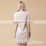 Modern Lace Matching Long Sleeve Celebrity Mini Dress thumbnail-3
