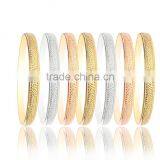 Olam Texture 5 MM Tri Color Plated Seminario Bangles thumbnail-1