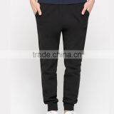 Custom Classic Style Plain Black Slim Joggers