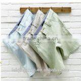 Hot 100% Cotton Cheap Light Color Casual Half Pants for Men thumbnail-5