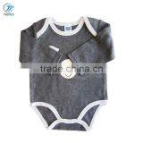 Newborn Baby Clothes Unisex Baby Body Suit With Cute Bear Pattern Long Sleeve Spring Baby Romper thumbnail-2