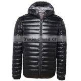 Custom Logo Print Insulated Light Foldable Down Jacket for Men thumbnail-3