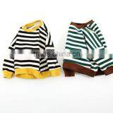 1-6 Years 2017 New Wholesale Autumn Cotton O-Neck Stripe Kids Boys Girls Coats (pick Size Color) thumbnail-1