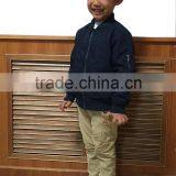 Custom Wholesale Plain Zip Front Bomber Jacket For Children thumbnail-3