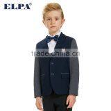 ELPA 2016 Fashion Hot Sale Dark Blue China Manufacture Casual Kids Blazer With Gray Sleeve thumbnail-3