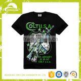 2016 Customised Men's Sublimation Full Print Short Sleeve 100%Cotton T-Shirt Wholesale thumbnail-3
