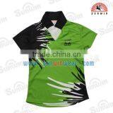 Stylish Custom Design Badminton Cloth 100% Polyester Fabric Badminton Jersey for Men thumbnail-1