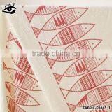 Wholesale Linen Fabric Fish Pattern Fabric for Household thumbnail-2
