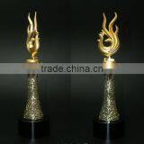 2017 New Design Gold Plated Chanticleer Trophy Business Gift thumbnail-4