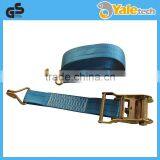 Cargo Lashing Strap Belt in Ratchet Tie Down Cam Buckle With Hooks and Rings Best Price by China Manufacturer thumbnail-5