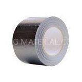 Silver High Bond Cloth Duct Tape 70 Mesh For Packaging / Sealing