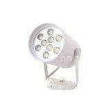 Custom WW / CW / NW 595lm Led Track Lighting Fixtures 9W for Club