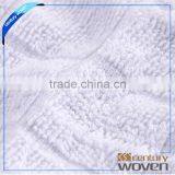 Convenient Airline Usage Logo Print White Cotton Towels thumbnail-1