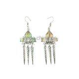XP-TE-2155 Factory Price Stud Dangle Lady Seed Bead Tassel Earring thumbnail-5