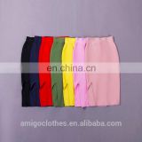 AMIGO 2017 new design red midi slit bodycon bandage dress tight pencil skirt for working women wholesale
