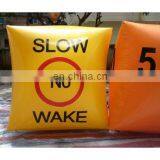 sea or lake event use custom inflatable warning marker buoys