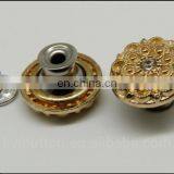 Wholesales Manufacturer Metal Coat Button, Removable Shank Metal Diamond Shaped Button for Jeans thumbnail-3