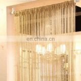 silver string curtain for doors