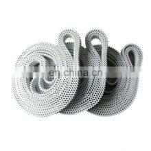 PU Steel Core White Open Double Sided Timing Belt
