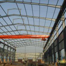 New Design Reliable Seismic Earthquake Prefabricated Light Steel Structure Muti Slope Workshop thumbnail-4