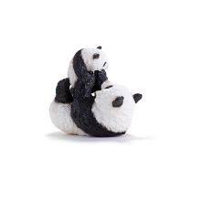 Plastic Female Giant Panda Figurine Soft Vinyl China Panda Animal Model Toys Jungle Animal Action Figure for Kids Gifts thumbnail-3