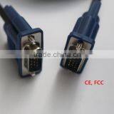 3m Nickel Plated HD15 Pin 3+5 Male to Male Super Monitor Vga Cable thumbnail-2