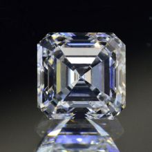 D Colour Excellent Asscher Cut Moissanite Loose Diamond Pass Tester Gems Stone For Jewelry making