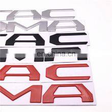 Car Tailgate Raised Letters Name Plate Inserts Custom Rear Trunk Badge Emblem Sticker Decal thumbnail-2