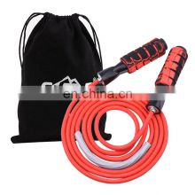 Jump Rope Skipping Rope Ball Bearing Rapid Speed Boxing Exercise and Fitness Gym Workout Carry Bag Equipment Adults Unisex Kids