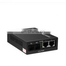 Media Converter Single Mode Dual Fiber 10 100M 1 Fiber Port 2 RJ45 Ethernet Port thumbnail-2