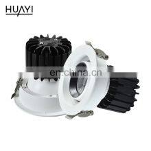 HUAYI High Performance Aluminum Pc Cob 12w 20w 30w Indoor Museum Recessed Led Spotlight thumbnail-2