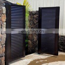 Villa Boundary Gates Door Iron Aluminum Gate Steel Aluminium Metal Gate Swing Gates For Yard Garden