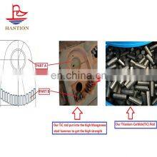 Titanium Carbide Rod for Edc Titanium Carbide Mxene for Mining Hammer/jaw Crusher Plant thumbnail-5