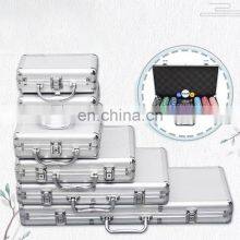 Verified Affordable Luxury Aluminum Alloy German OEM Portable Custom Box Poker Chip Case thumbnail-4