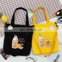 Bolsas Para Compras Reutilizables Venta Al Por Mayor Eco-friendly Custom Logo Sling Tote Bag With Zipper thumbnail-4