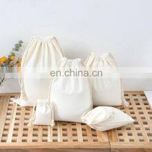 Burlap Hemp Linen Bag Custom Luxury Small Christmas Gift Pouch Cotton Drawstring Bag With Custom Logo thumbnail-2