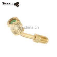 Brass Refrigerant Hvac Mini Split Adapter 1/4
